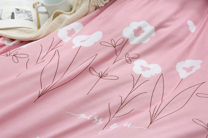 Simple Ol' Me 優質蘆薈棉床單套裝 - A23