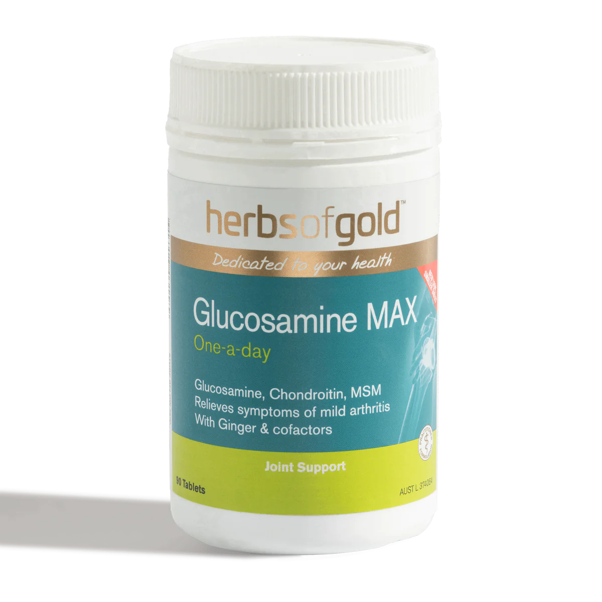 Herbs of Gold - Glucosamine Max 葡萄糖胺 - 90 Tablets