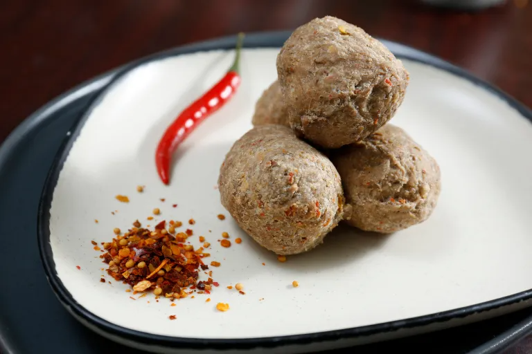 Spicy and Crispy Beef Balls 辛辣脆牛丸